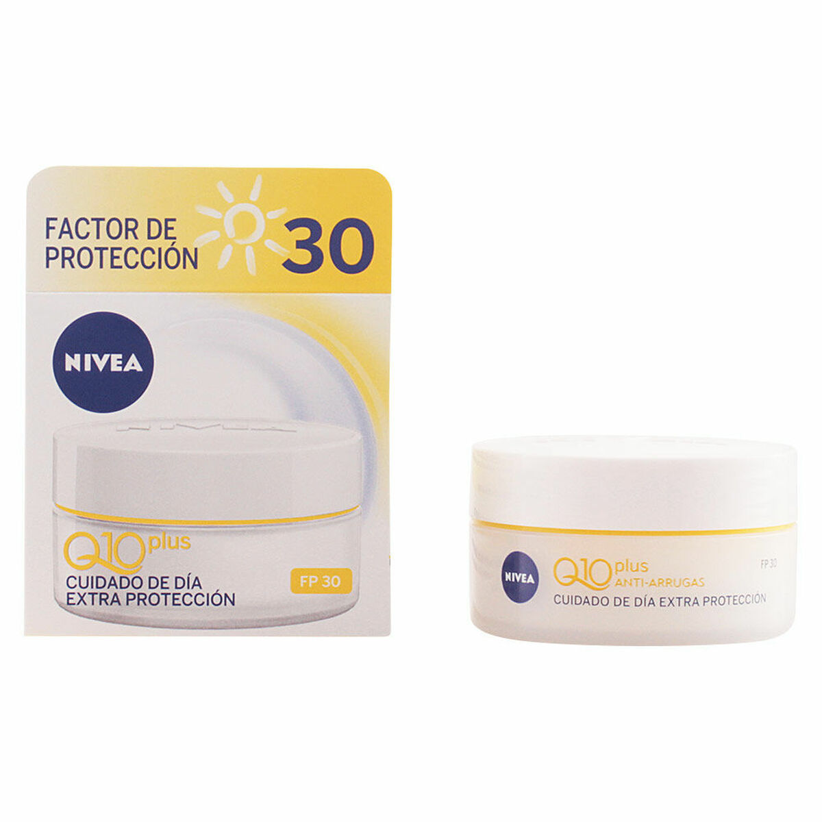 Kräm mot rynkor Nivea Q10+ Spf 30 50 ml