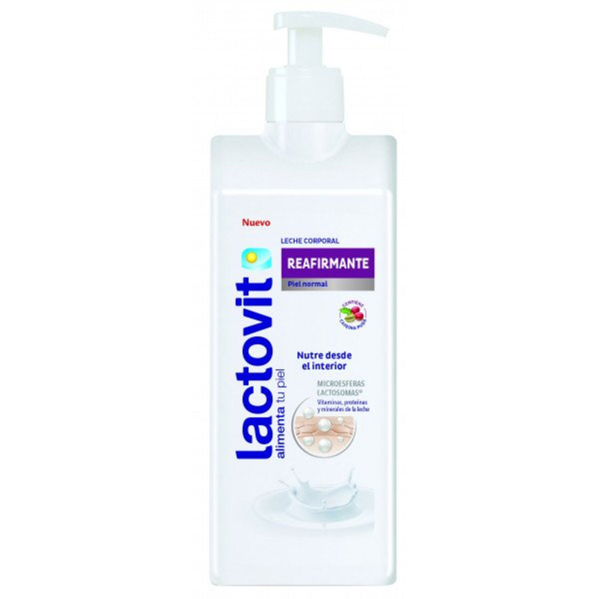 Uppstramande kroppslotion Lactovit 350435 400 ml