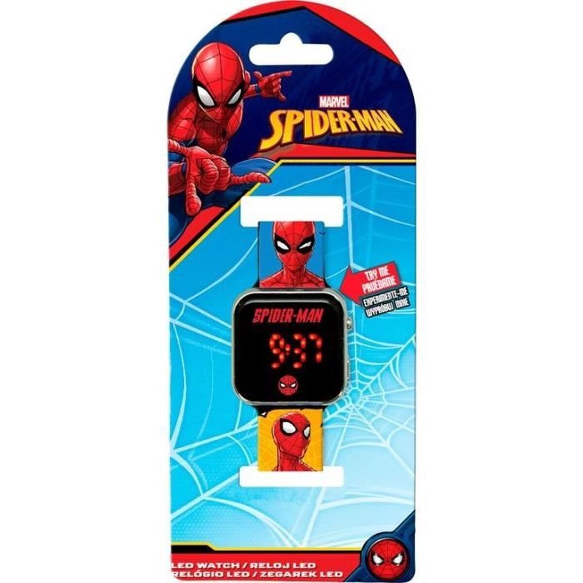 Digital klocka Kids Licensing Röd LED-skärm