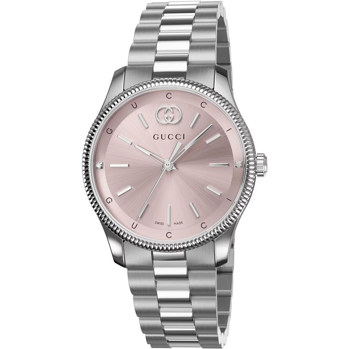 Damklocka Gucci YA1265061 Silvrig