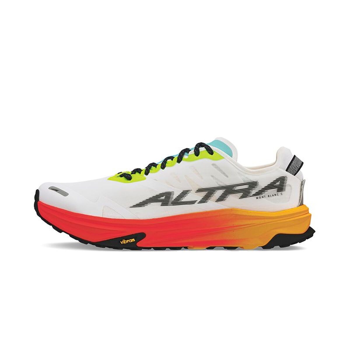 Herr trail löparskor (bergslöpning) Altra Mont Blanc Carbon Vit