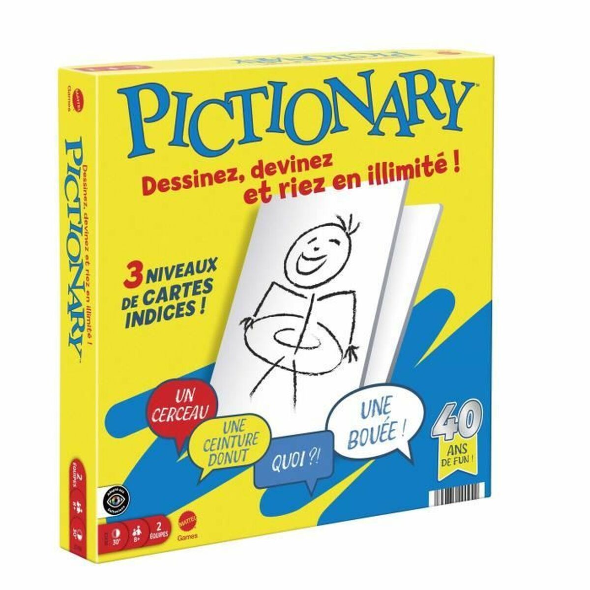 Sällskapsspel Mattel PICTIONARY - 2