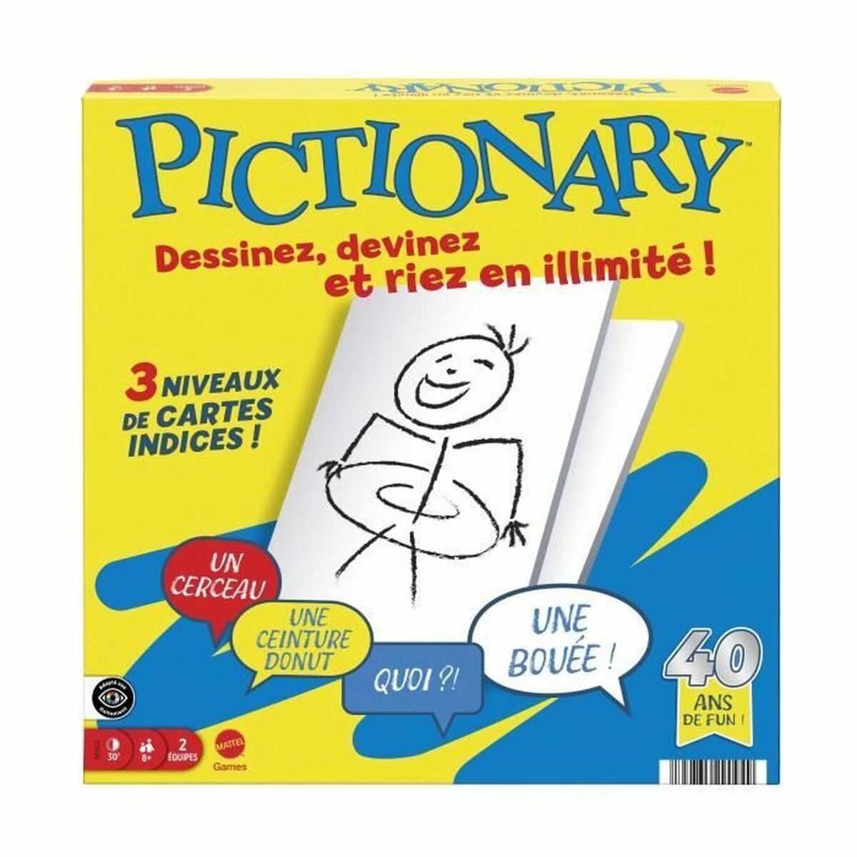 Sällskapsspel Mattel PICTIONARY - 3