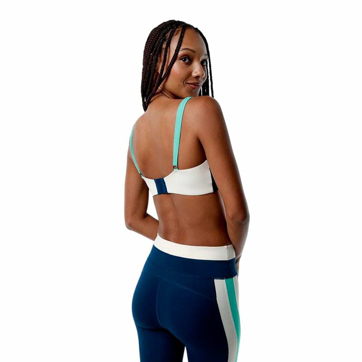Sport-topp, Dam Black Limba Duality  Blå Fitness - 2