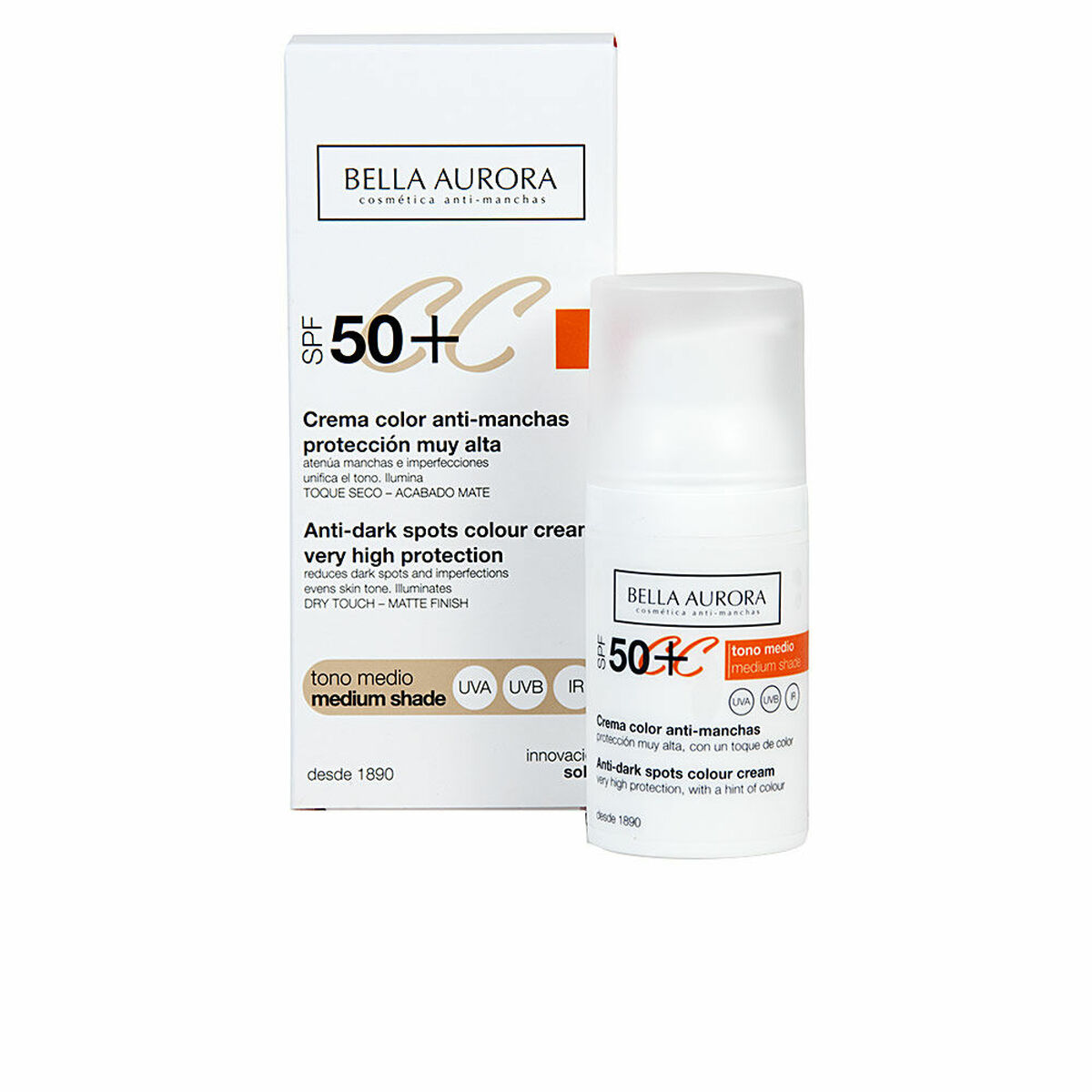 Kräm mot bruna fläckar Bella Aurora 2526112 30 ml Mellanton