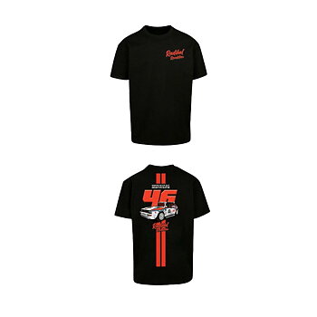 T-shirt med kortärm Herr RADIKAL WINNERS NEVER QUIT Svart XXL