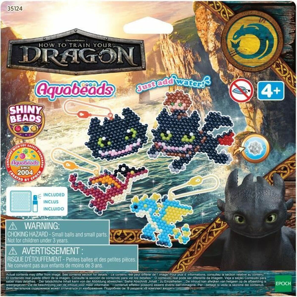 Craft Game Aquabeads Dragons (800 Delar) - 3