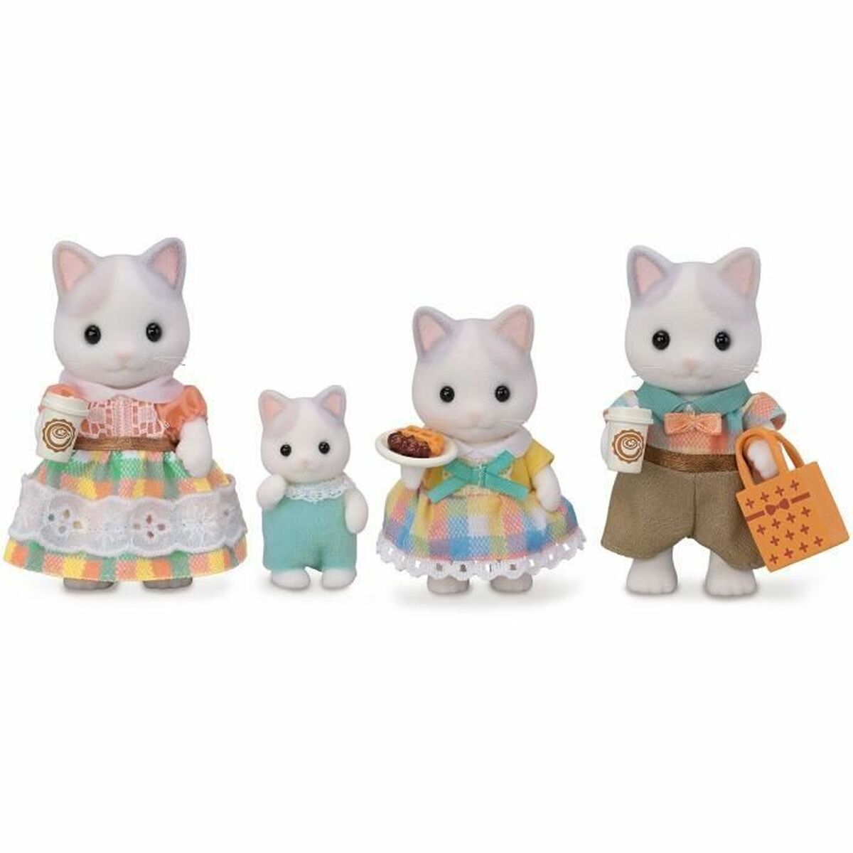 Tillbehör till dockhus Sylvanian Families 5738 Latte Cat Family - 3