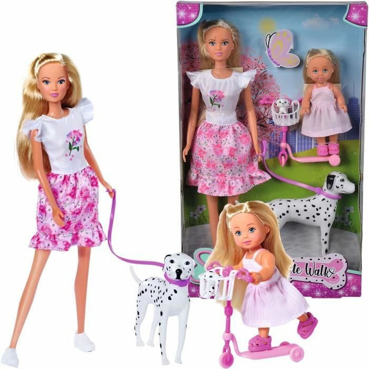 Docka Simba Love poupée dalmatien + Evi Love - 2