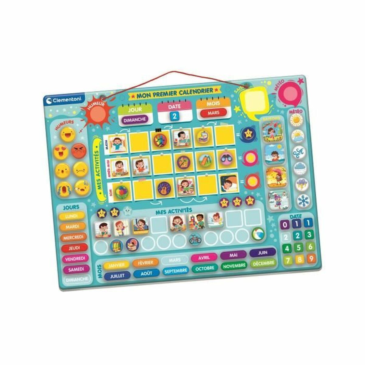 Kalender Clementoni Magnetic 70 piezas