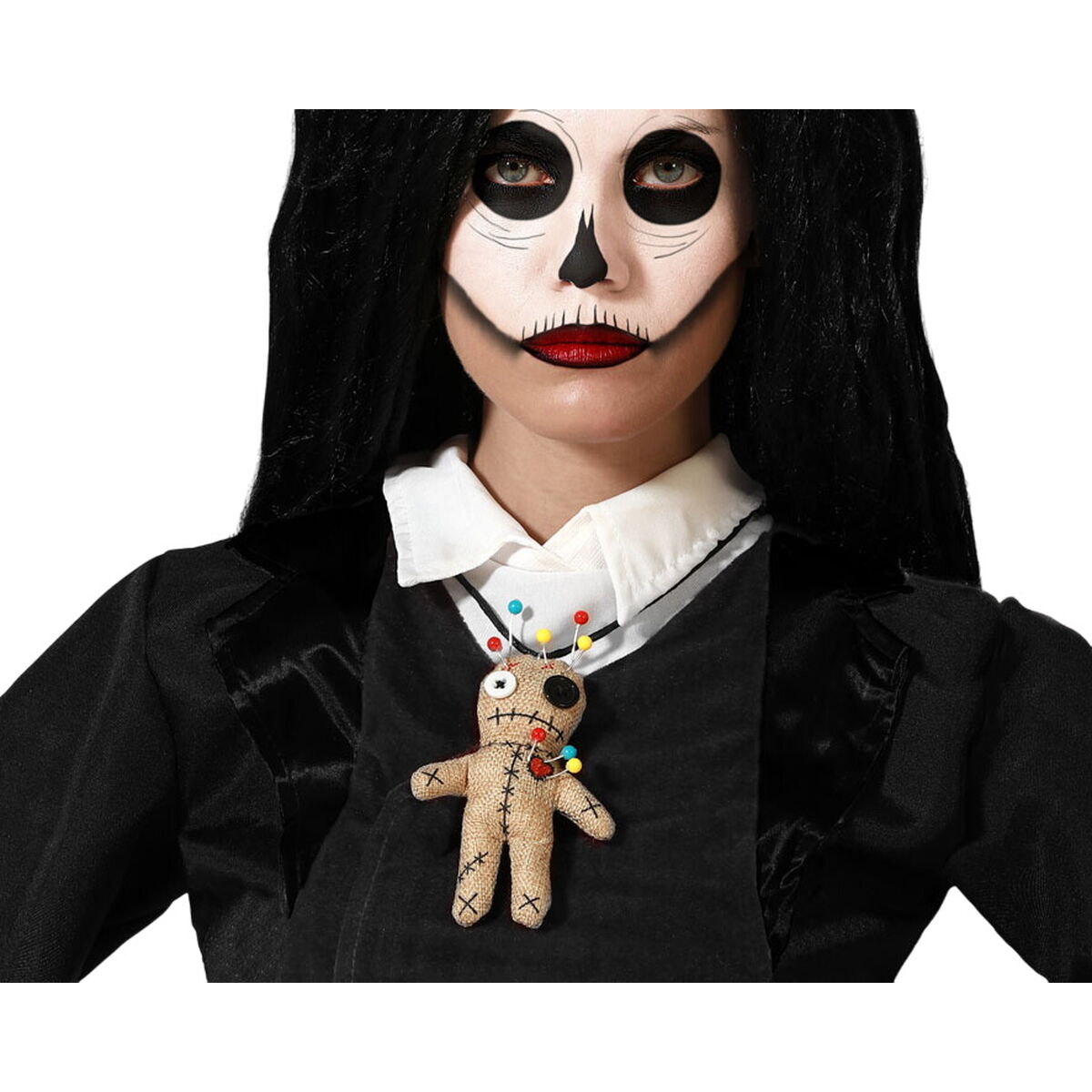 Maskeraddräktsaccessoarer Voodoo Master Halsban - 4