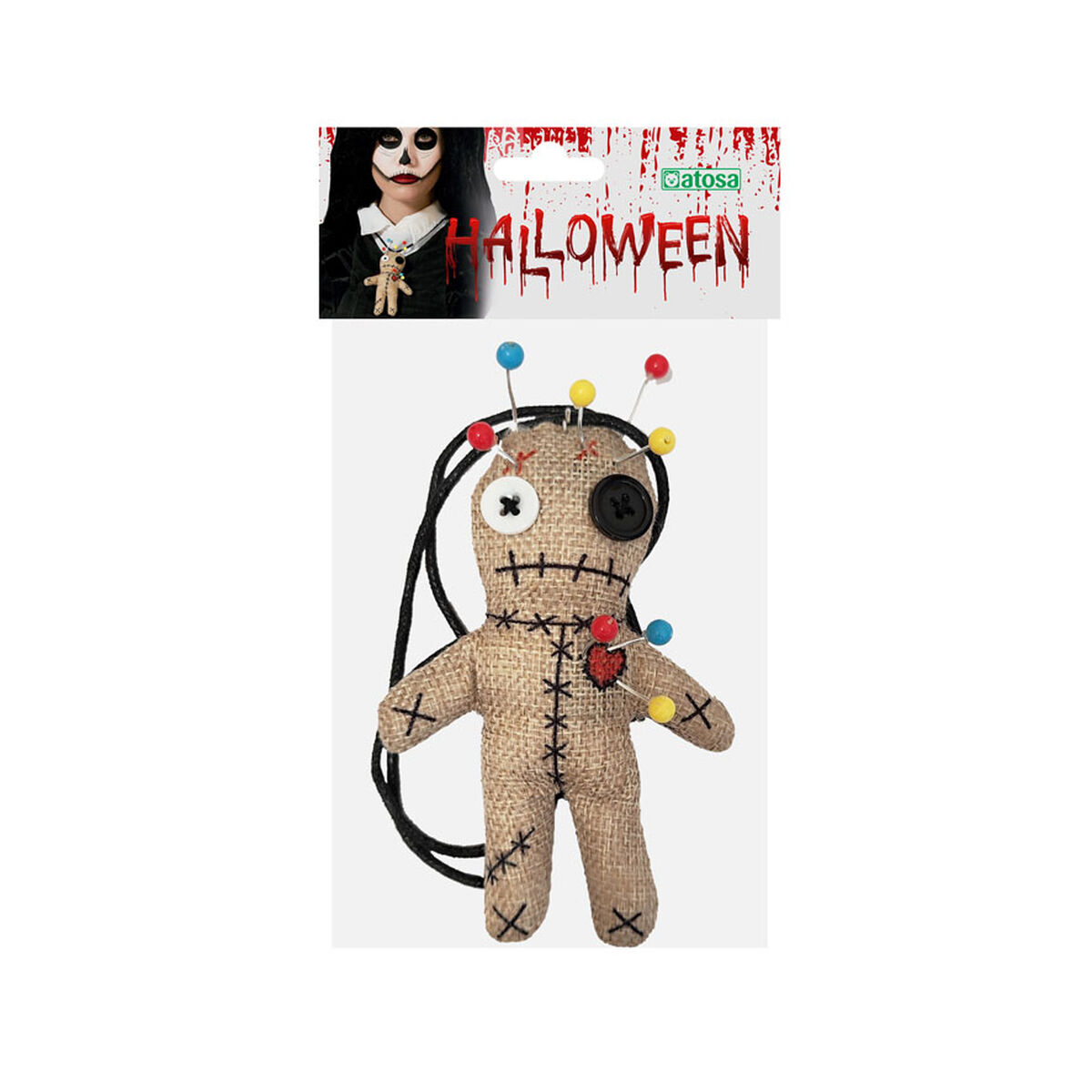 Maskeraddräktsaccessoarer Voodoo Master Halsban