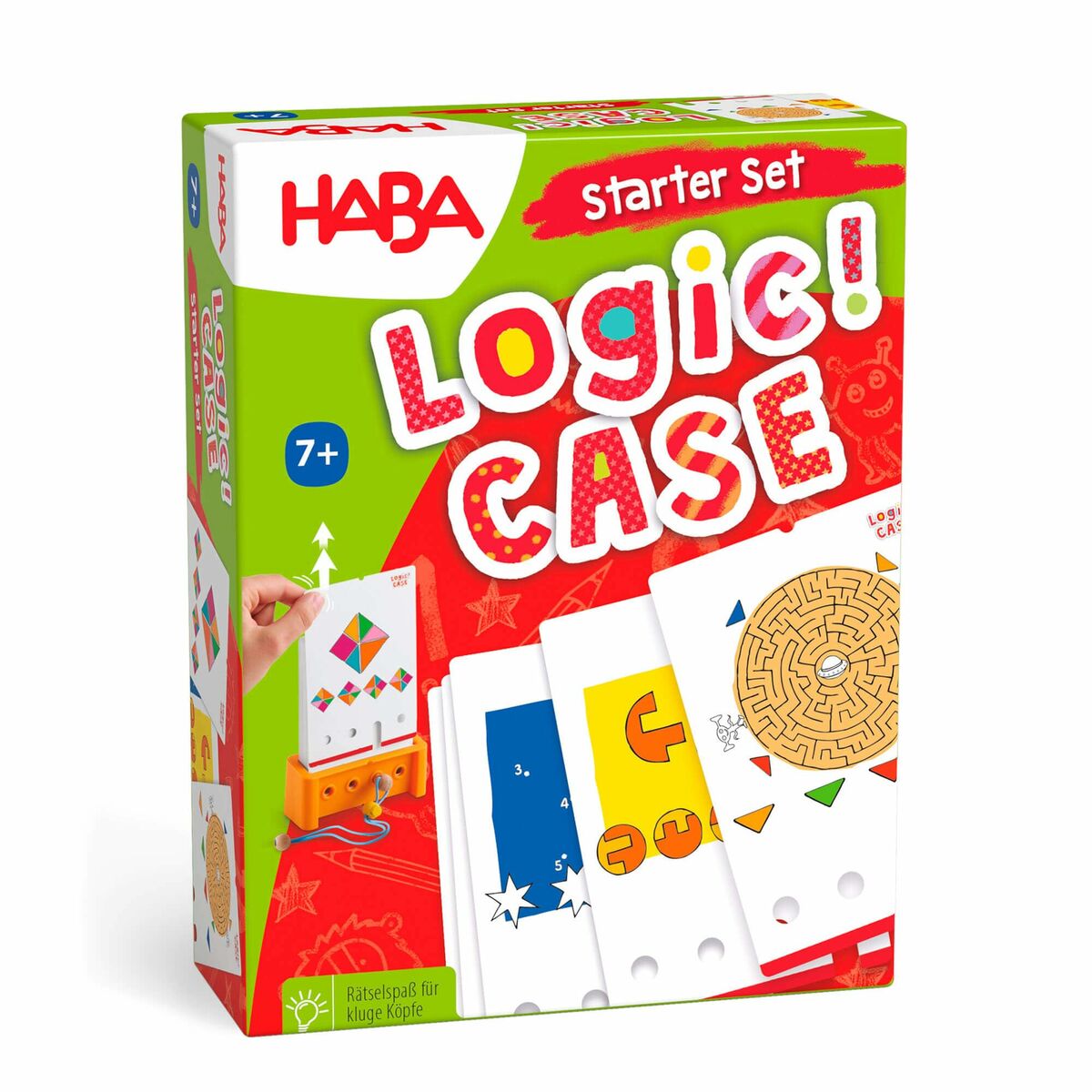 Sällskapsspel HABA Logic Case Starter Set 14 x 6 x 18 cm - 2