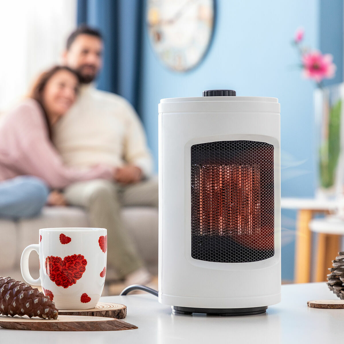 Oscillerande keramisk värmare Heramik InnovaGoods