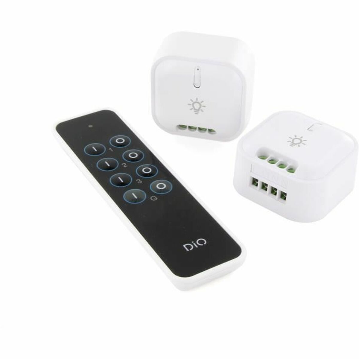Set med belysningsmoduler för glödlampor Dio Connected Home DIO 1.0 12 x 3 x 17 cm 1000 W