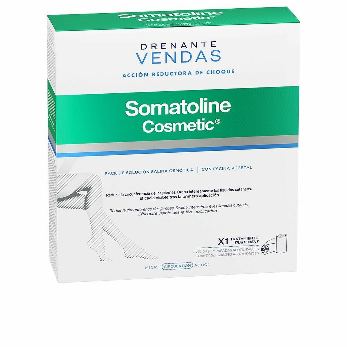 Försäljning Somatoline Drenante Kit Completo Reducerare Dränerande (1 antal) (2 uds) - 2