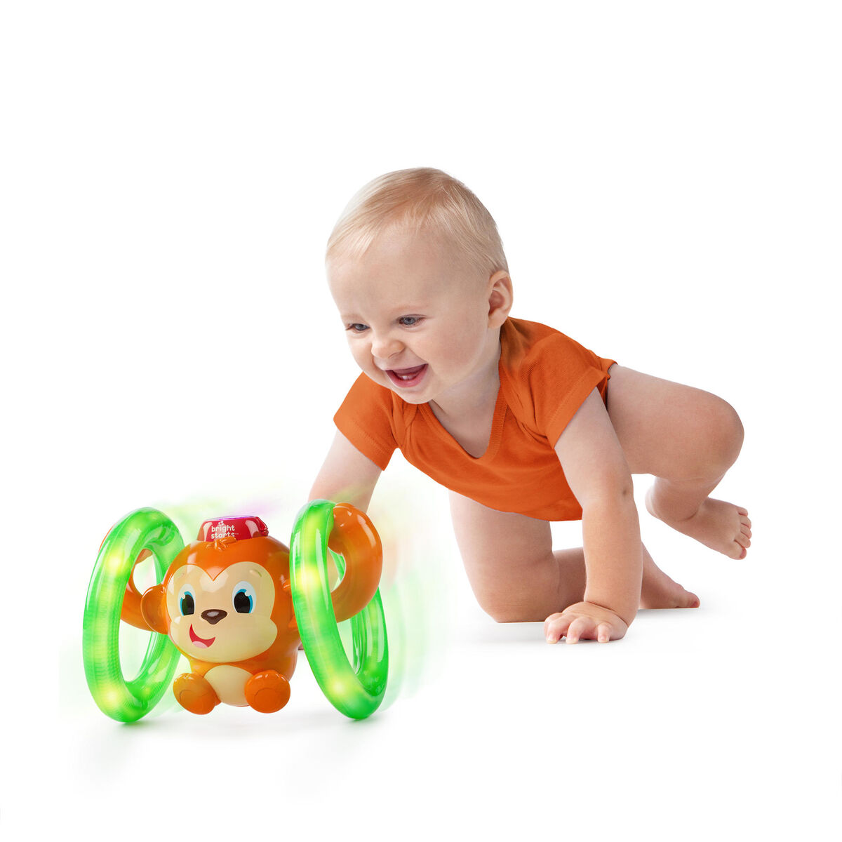 Musikalisk Leksak Bright Starts Little Roll & Glow Monkey - 3