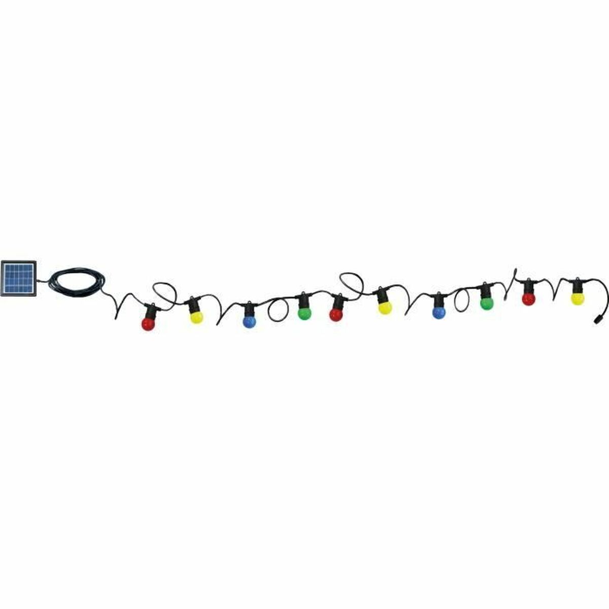 LED-krans Svart Multicolour 5 m LED