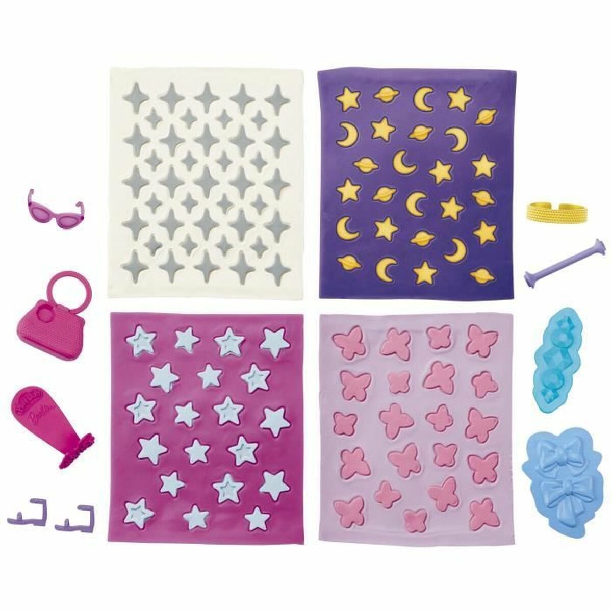 Modellera Spel Play-Doh Barbie Sparkles & Gems Multicolour - 2