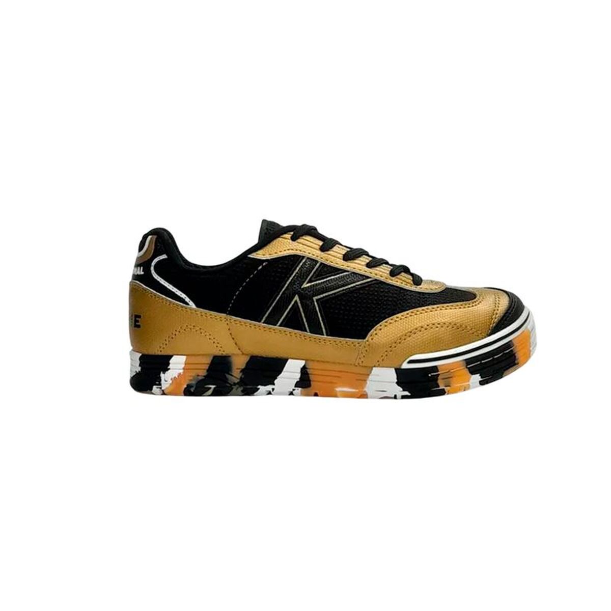 Fotbollsskor för inomhusbruk för barn Kelme Trueno Lace Ockra