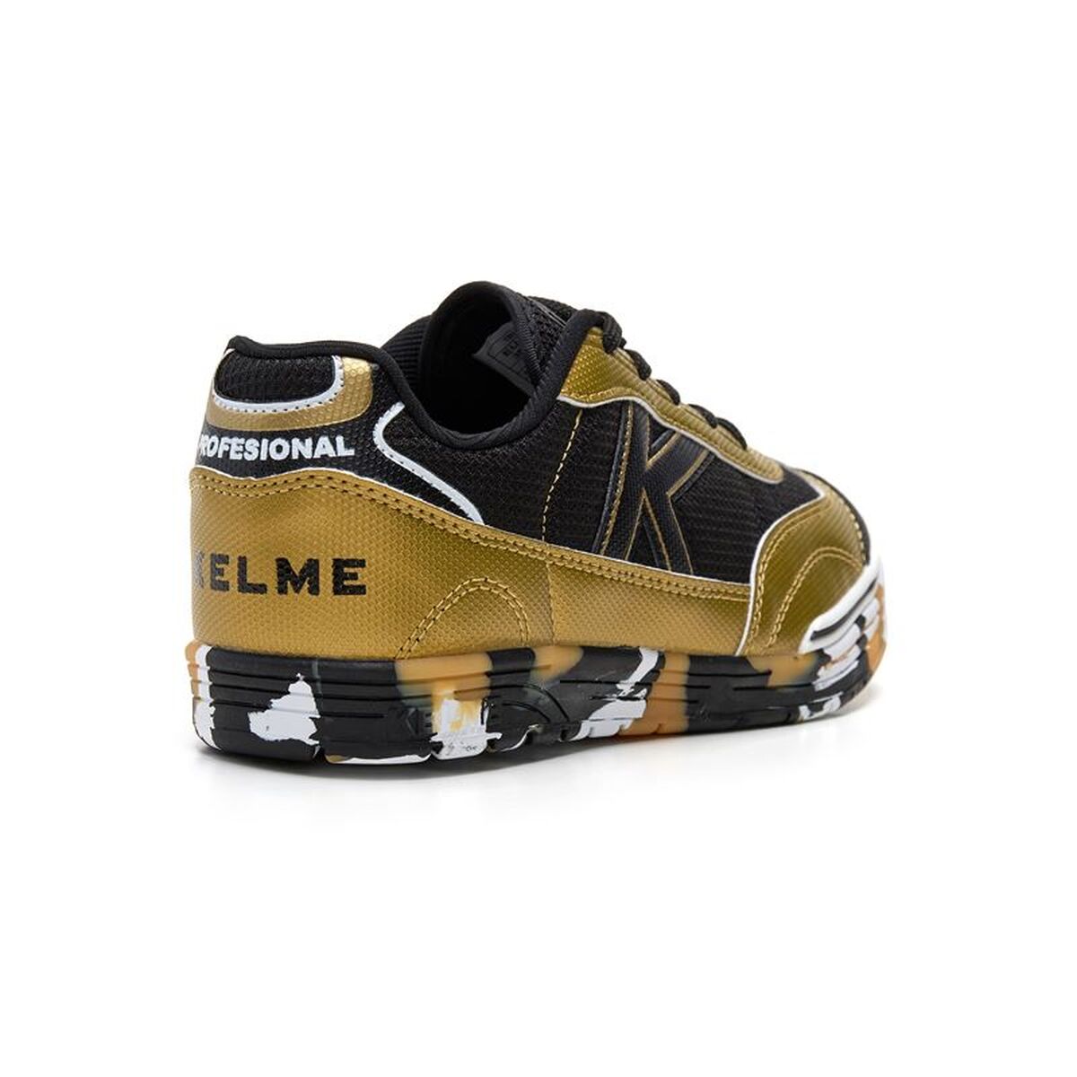 Fotbollsskor för inomhusbruk för barn Kelme Trueno Lace Ockra - 2