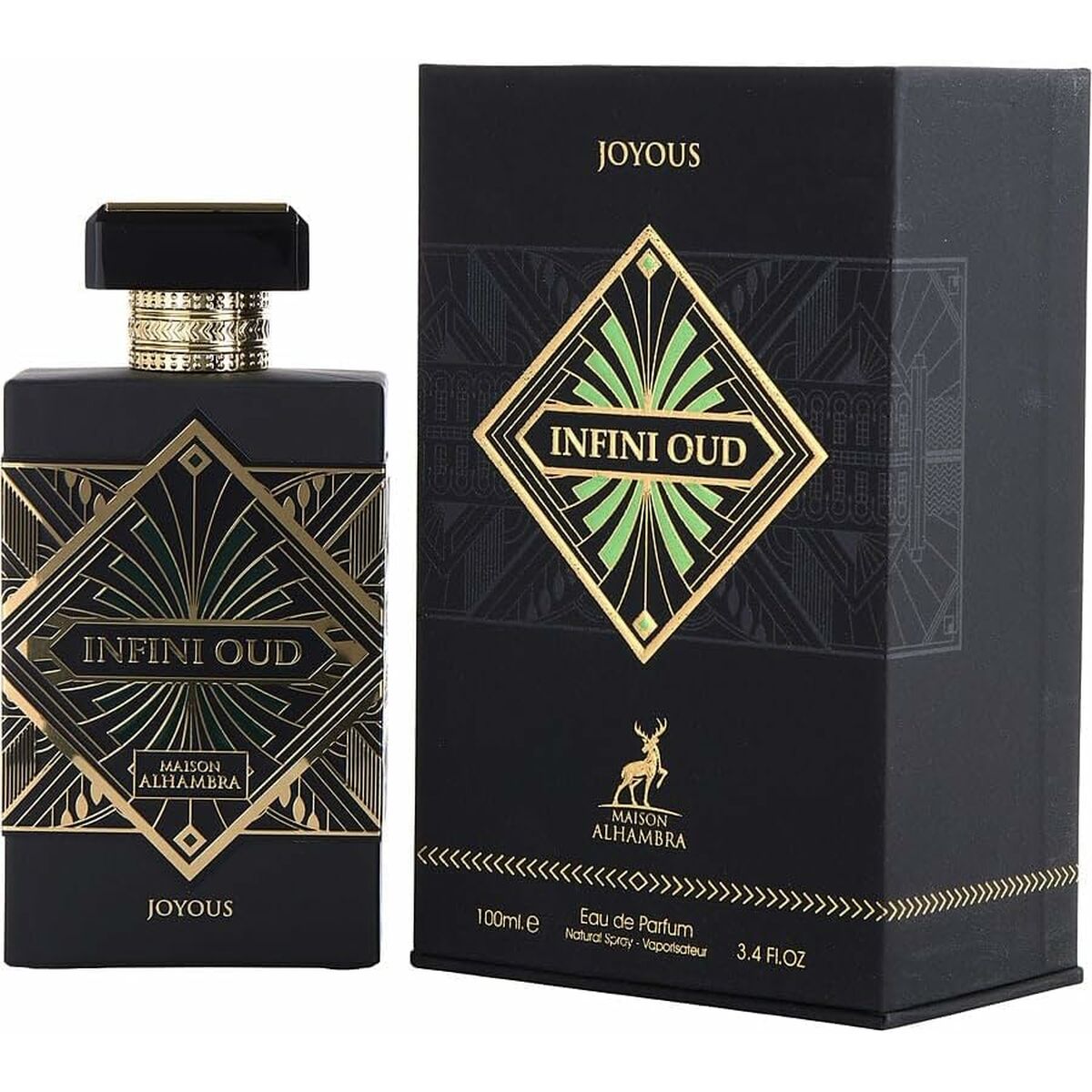 Parfym Unisex Maison Alhambra Infini Oud Joyous EDP 100 ml - 2