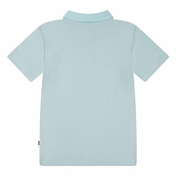 Polotröja kortärmad Barn Levi's Lvb Back Neck Tape Blå