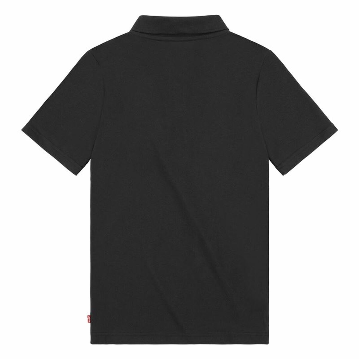 Polotröja kortärmad Barn Levi's Lvb Back Neck Tape Svart - 2