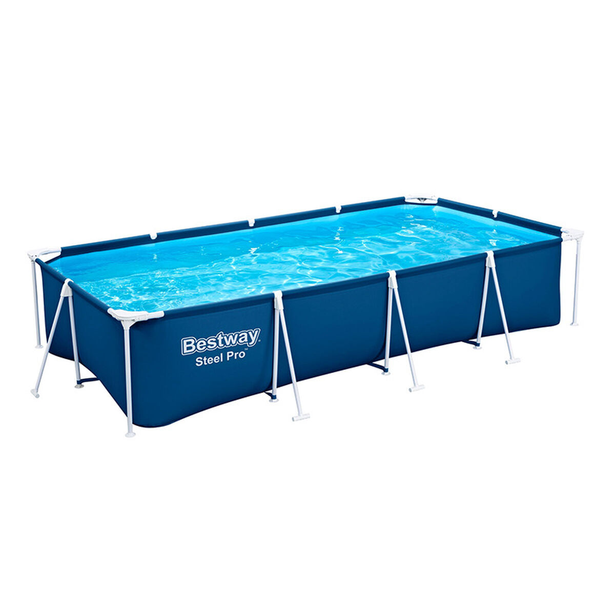 flyttbar pool Bestway 400 x 211 x 81 cm 211 x 400 x 81 cm