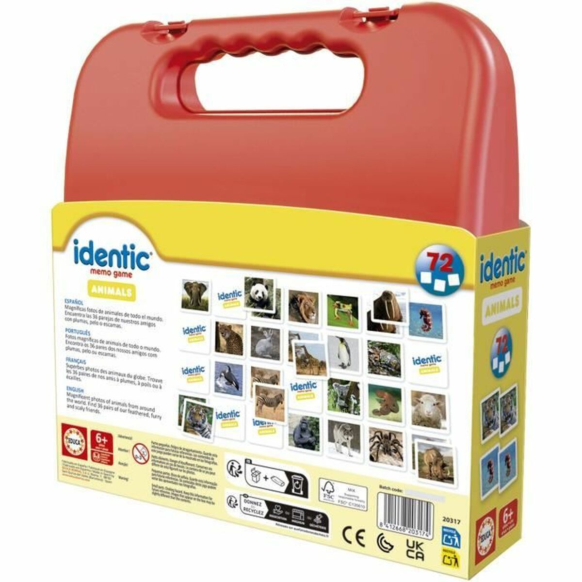 Memory-spel Educa Identic Memo Animals - 3