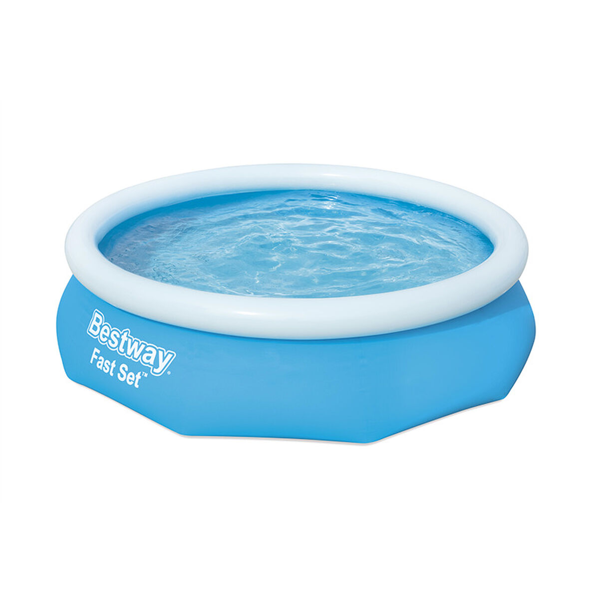 Bestway Uppblåsbar Pool Vuxen Ring med Renare 305x76 cm Trädgård 57270