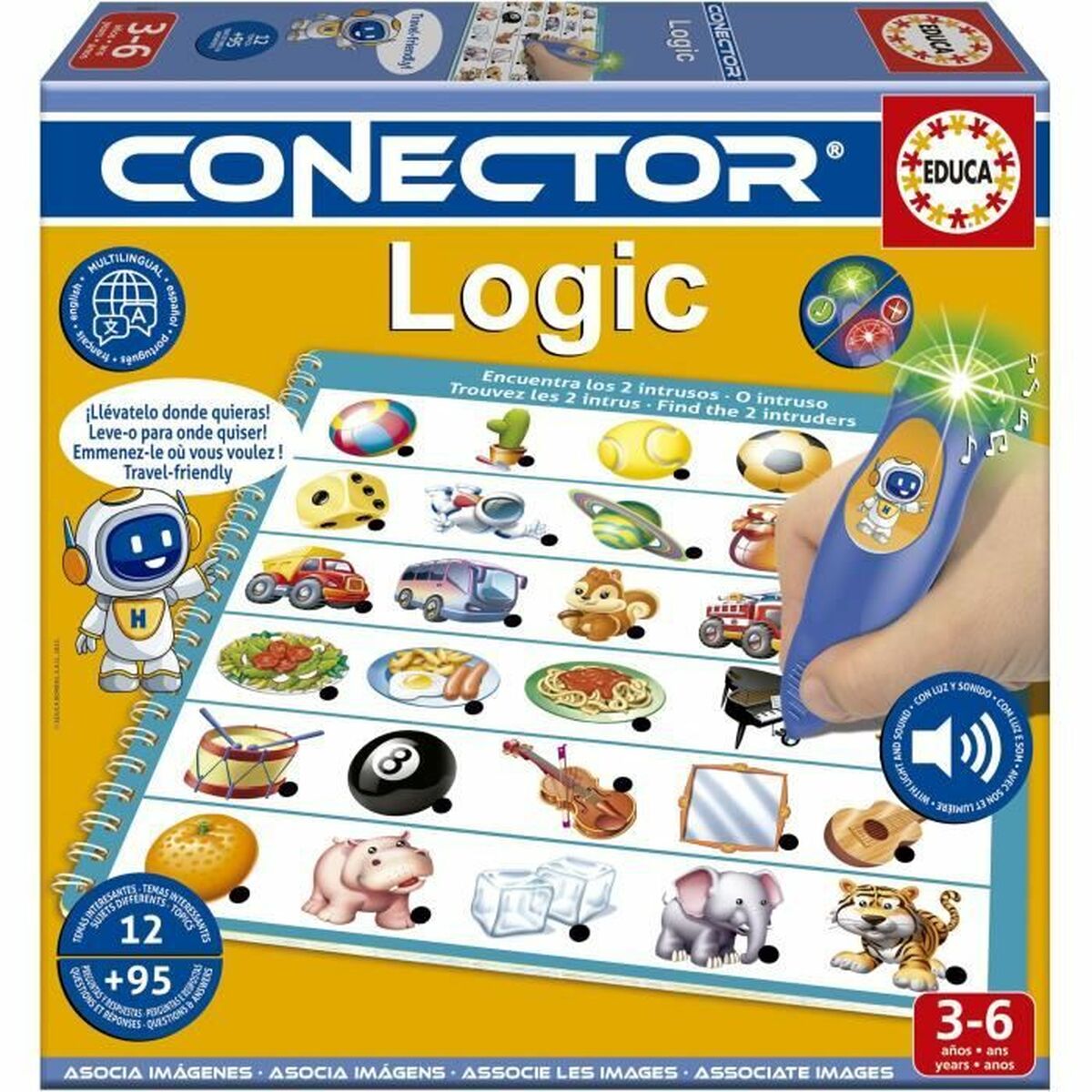 Utbildningsspel Educa Conector Logic