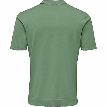 Polotröja kortärmad Herr Only & Sons Onswyler Life Reg 14 Ss Knit Grön