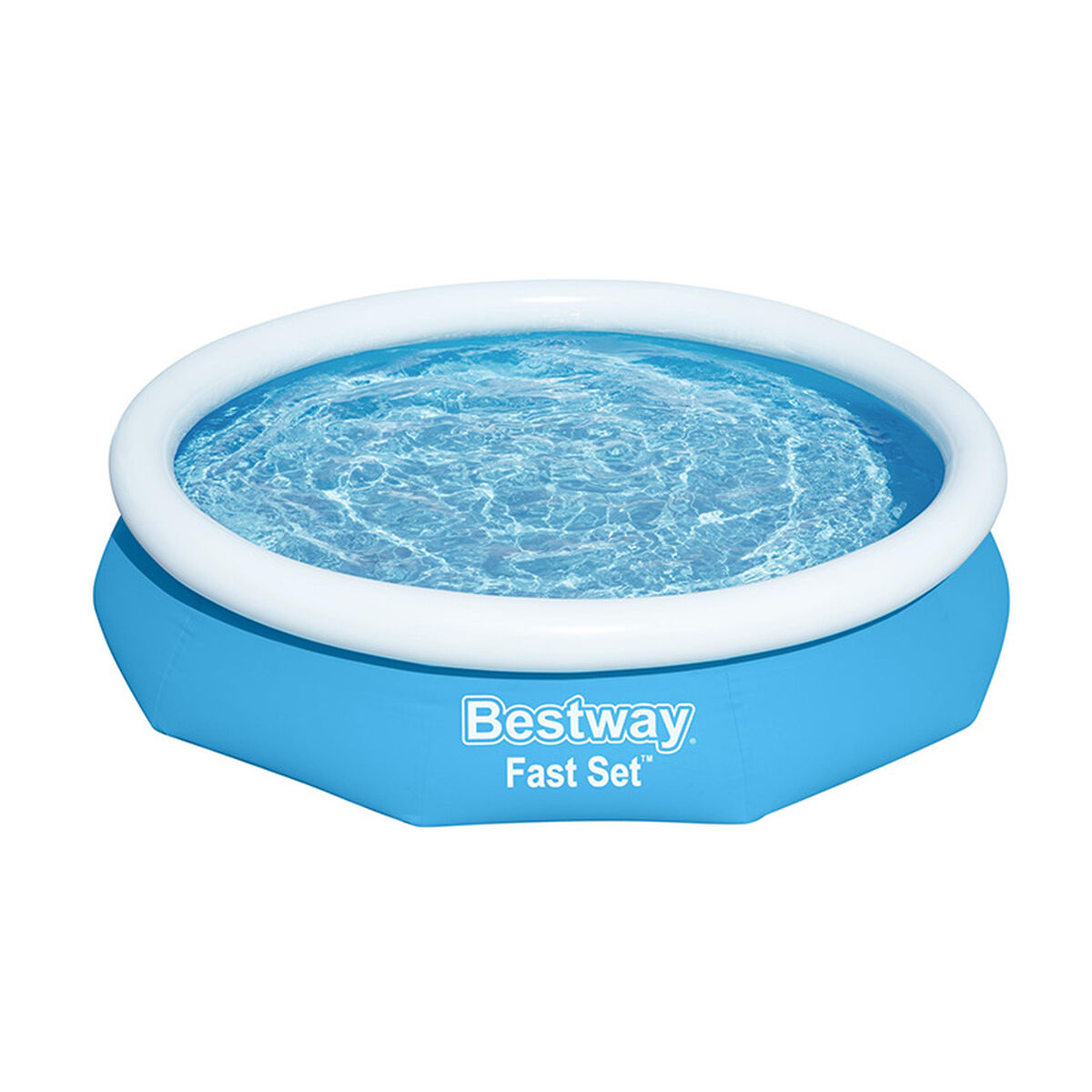 Bestway Uppblåsbar Pool Vuxen Ring 305x66 cm Trädgård 57456