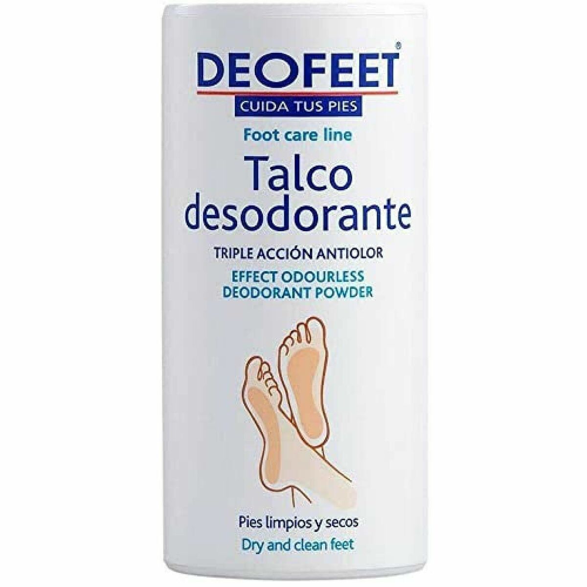 Fotdeodorant Luxana 1384-10259 100 g Talk