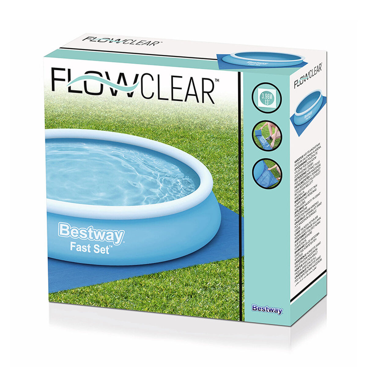 Bestway Pool Ground Protector 396x396 cm Trädgård 58002 - 2