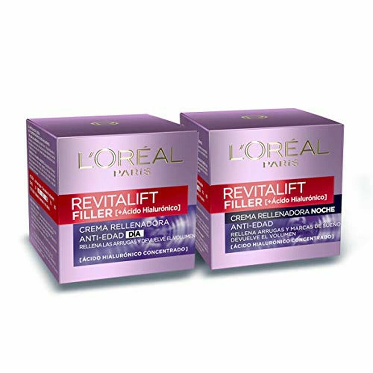 Nattkräm L'Oreal Make Up Revitalift Filler 50 ml Med hyaluronsyra - 2