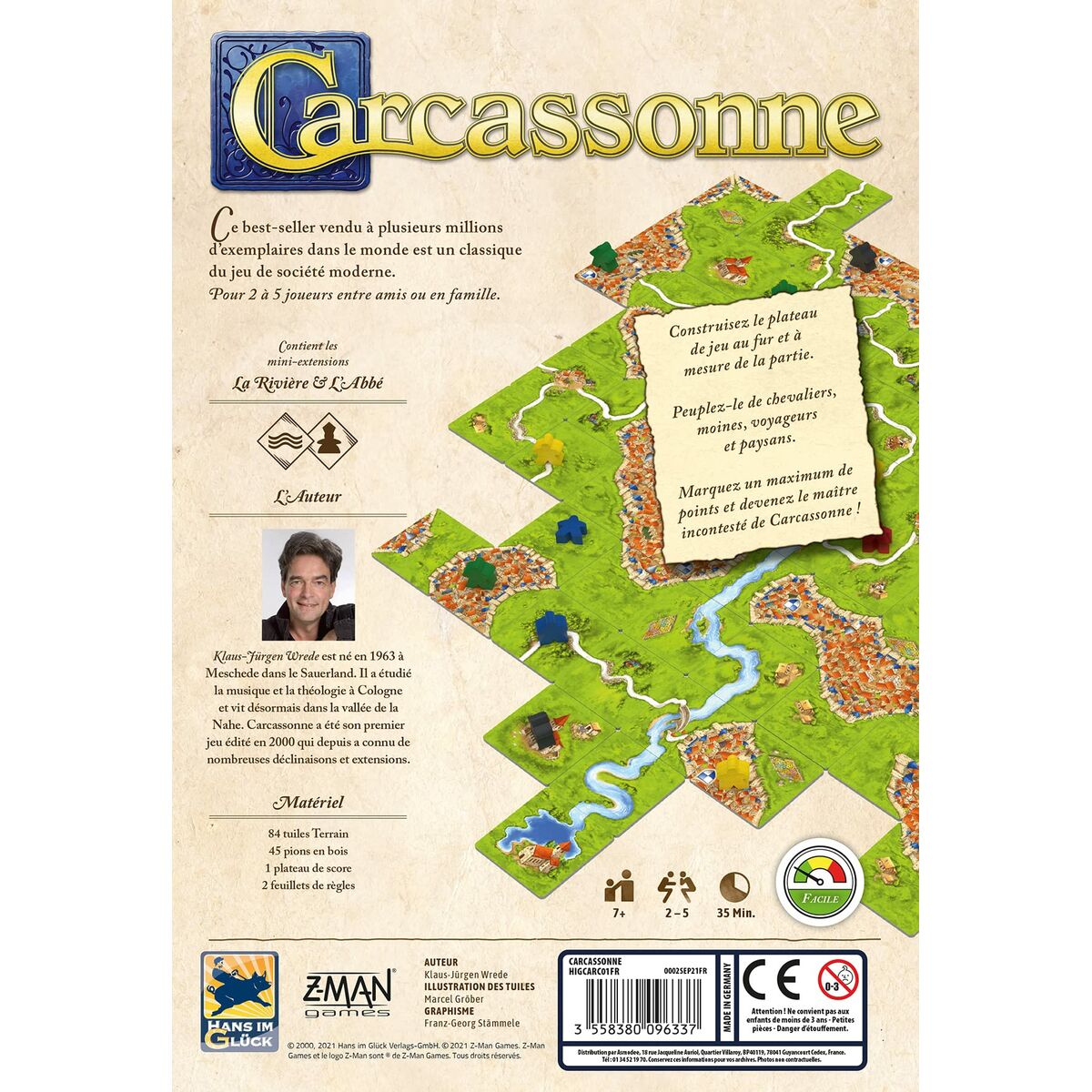 Sällskapsspel Asmodee Carcassonne - 2