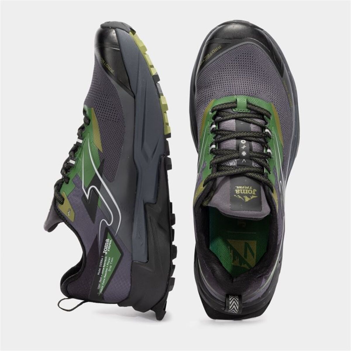 Herr trail löparskor (bergslöpning) Joma Sport Sierra 2522 Mörkgrå - 2