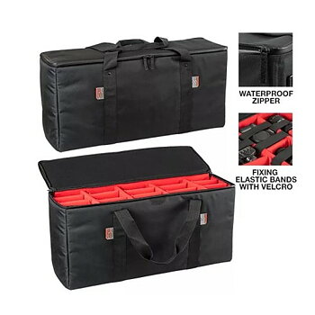 Förvaringsfickor för bagageutrymmet GT Line EXPLORER 7641 Svart 2 Delar