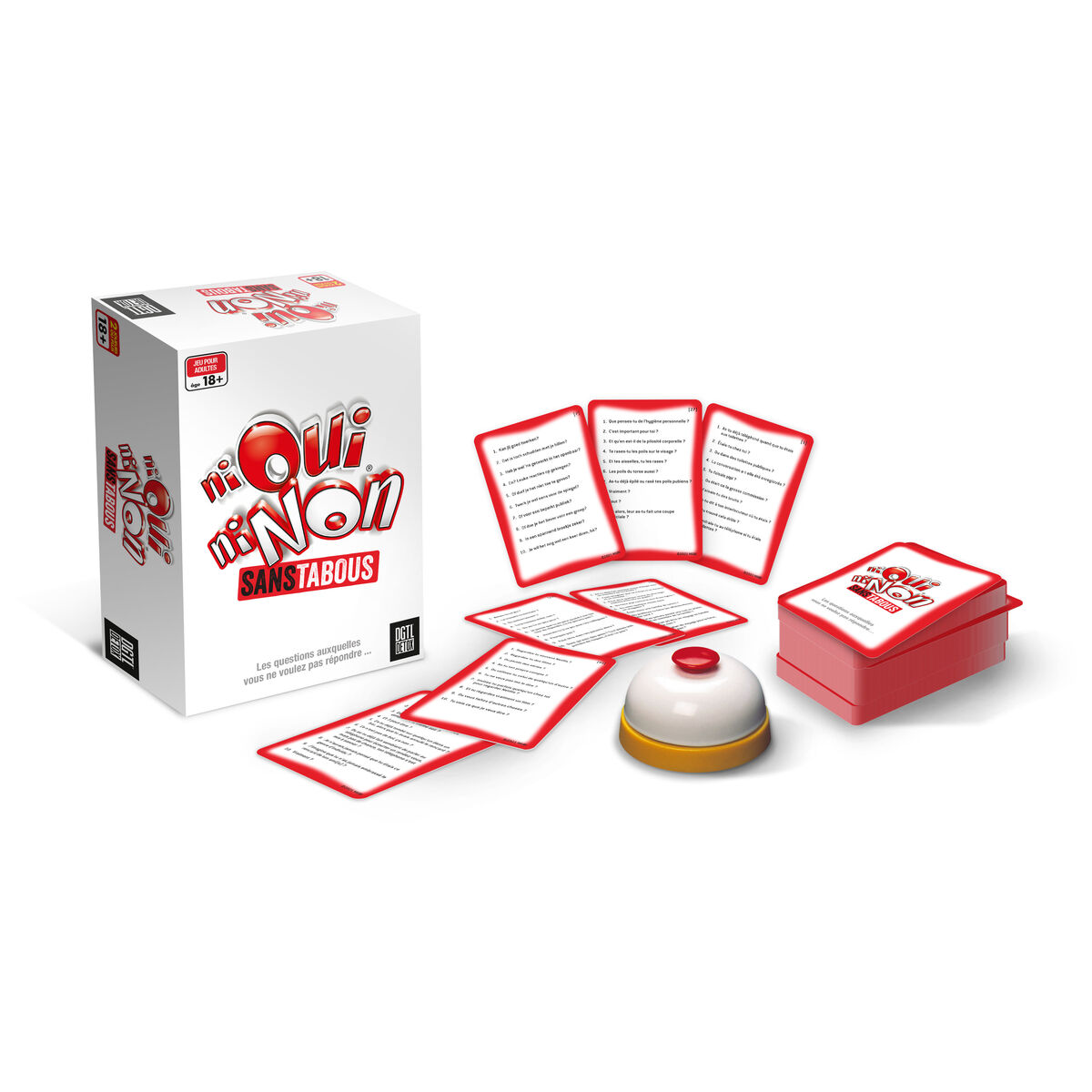 Sällskapsspel Megableu Ni Oui Ni Non Sans Tabous