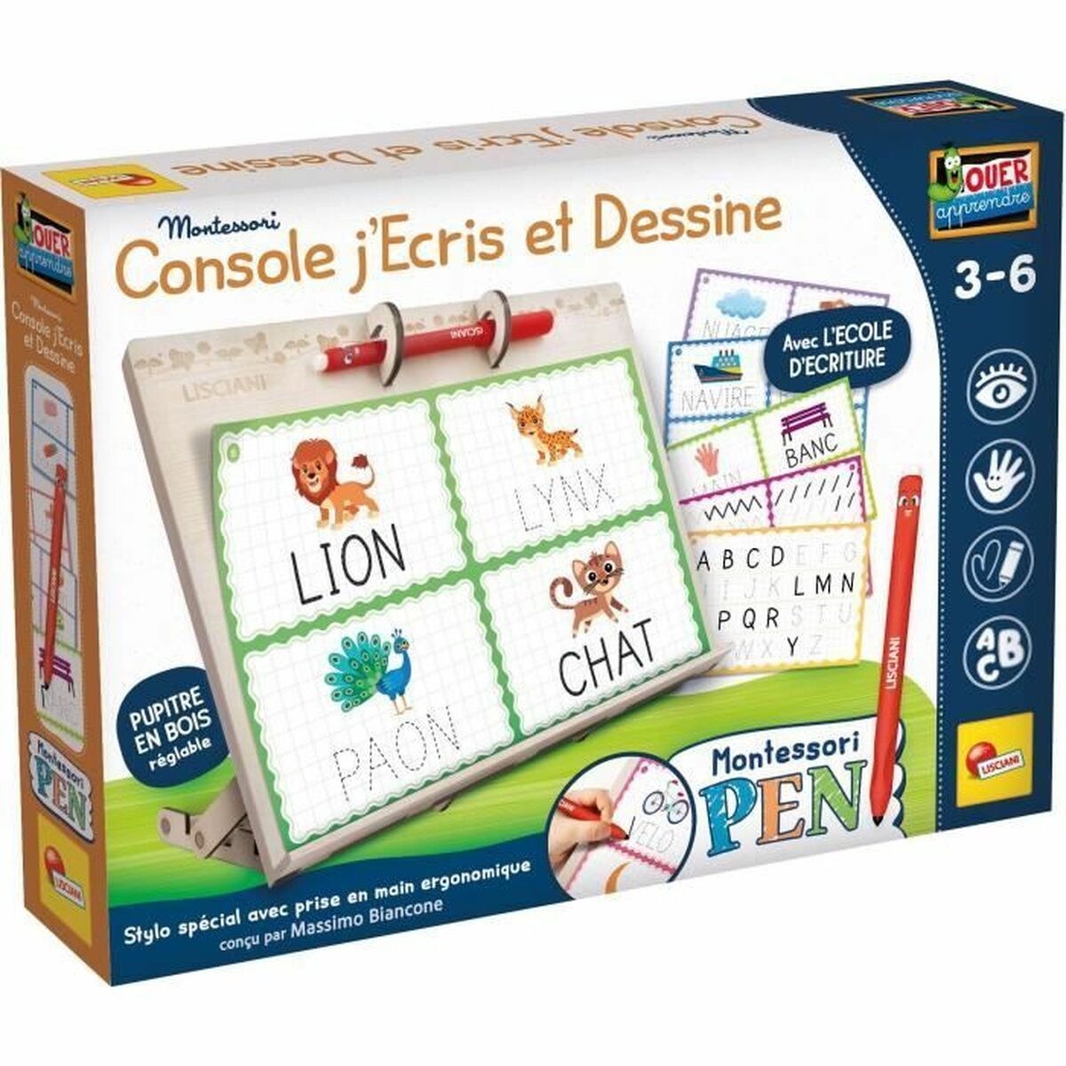 Utbildningsspel Lisciani Giochi MONTESSORI PEN