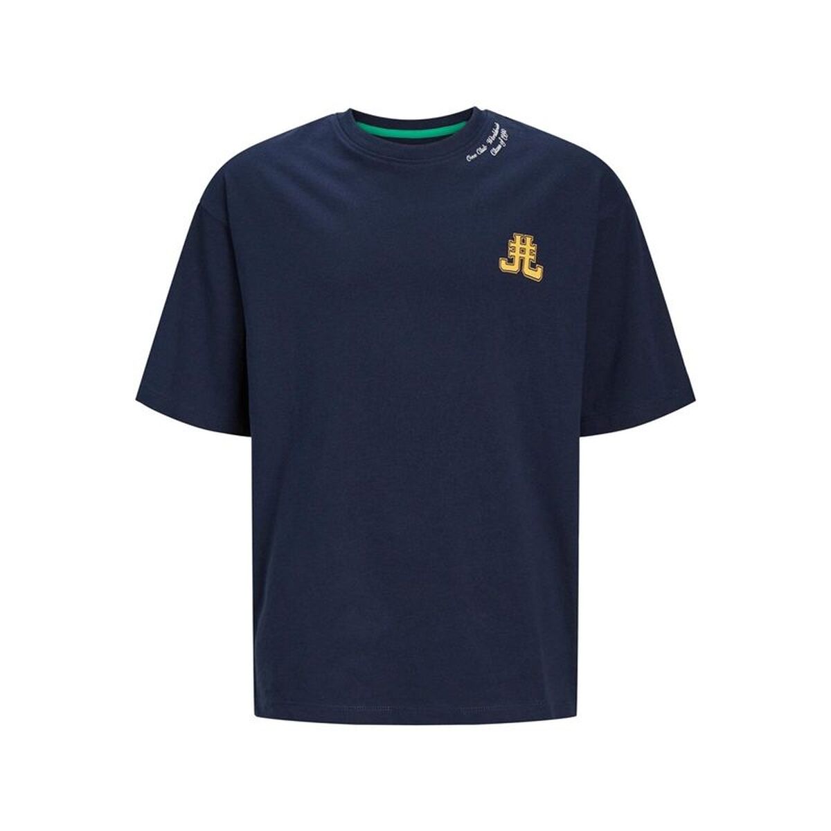 Barn T-shirt med kortärm Jack & Jones Jorcole Back Print Tee Ss Marinblå