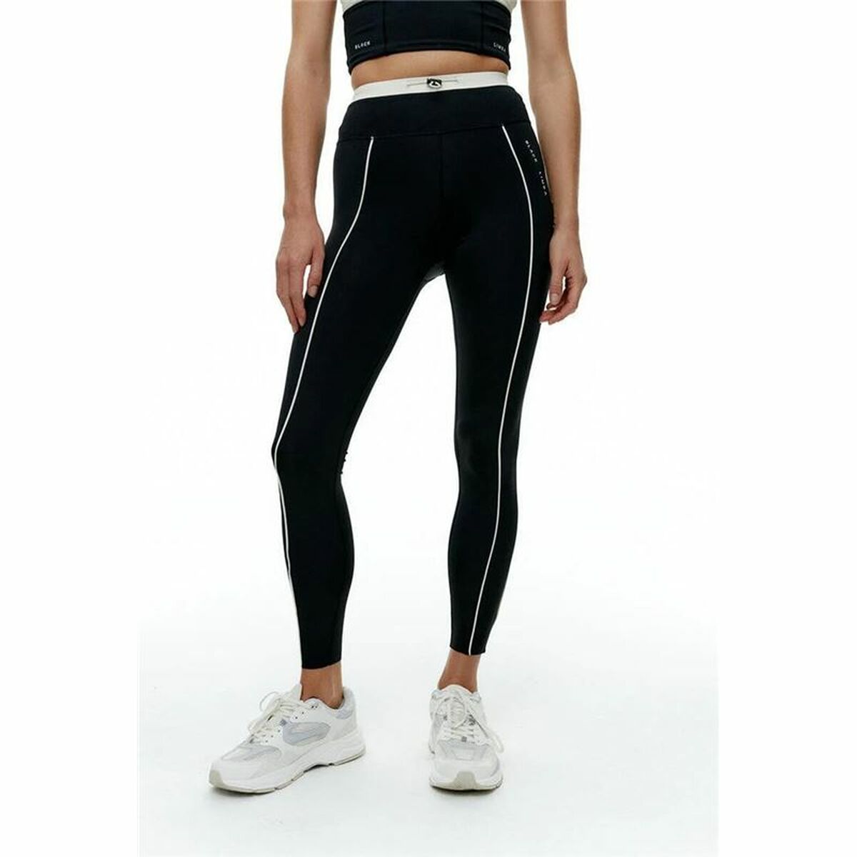 Sport-leggings, Dam Black Limba Streetflex Svart - 2