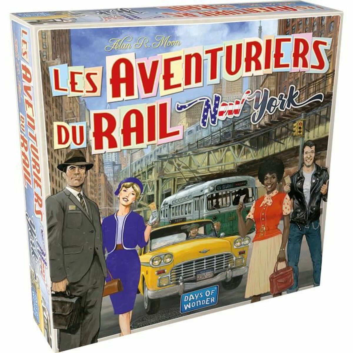 Sällskapsspel Les Aventuriers du Rail - New York