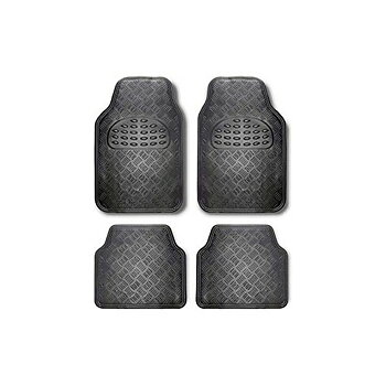 Set med bilgolvmattor BC Corona ALF10130 Universal Askgrå (4 pcs)