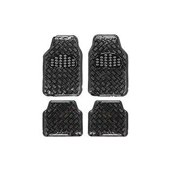 Set med bilgolvmattor BC Corona ALF10131 Universal Svart (4 pcs)