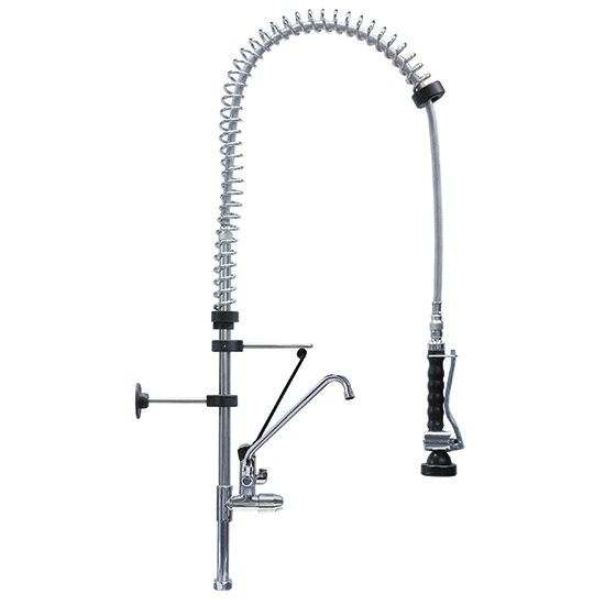 försköljning enheten enda spak monobloc kran med svängbar pip, anslutning 1/2 "