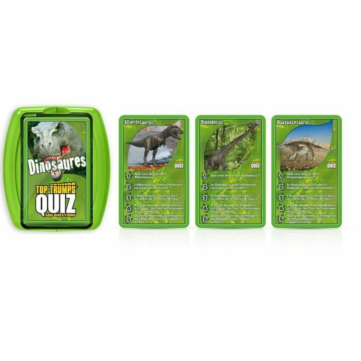 Frågesport Top Trumps Quiz Dinosaures - 3