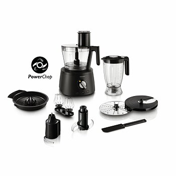 Köksrobot Philips Svart 1300 W